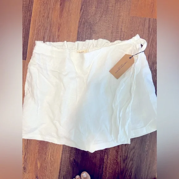 Christian Siriano Linen skort sz L - Picture 1 of 3